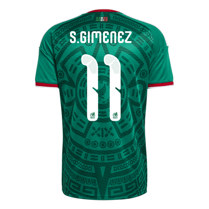 S.GIMENEZ #11 Mexico Home Soccer Jersey 2026
