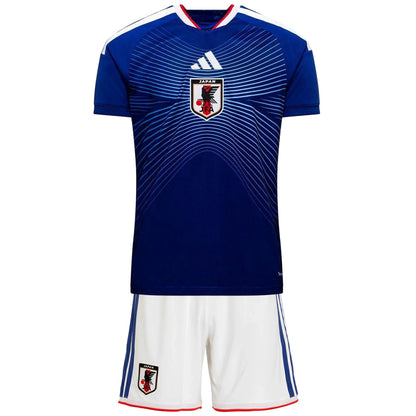 Kids Japan Home Soccer Kit 2026 World Cup Jersey