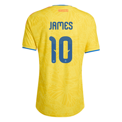 JAMES #10 Colombia Home Soccer Jersey 2026 Player Version