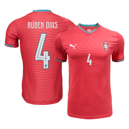 RÚBEN DIAS #4 Portugal Home Soccer Jersey 2026 Player Version