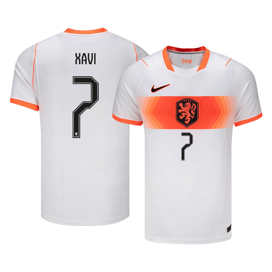 XAVI #7 Netherlands Away Soccer Jersey 2026