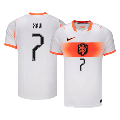 XAVI #7 Netherlands Away Soccer Jersey 2026