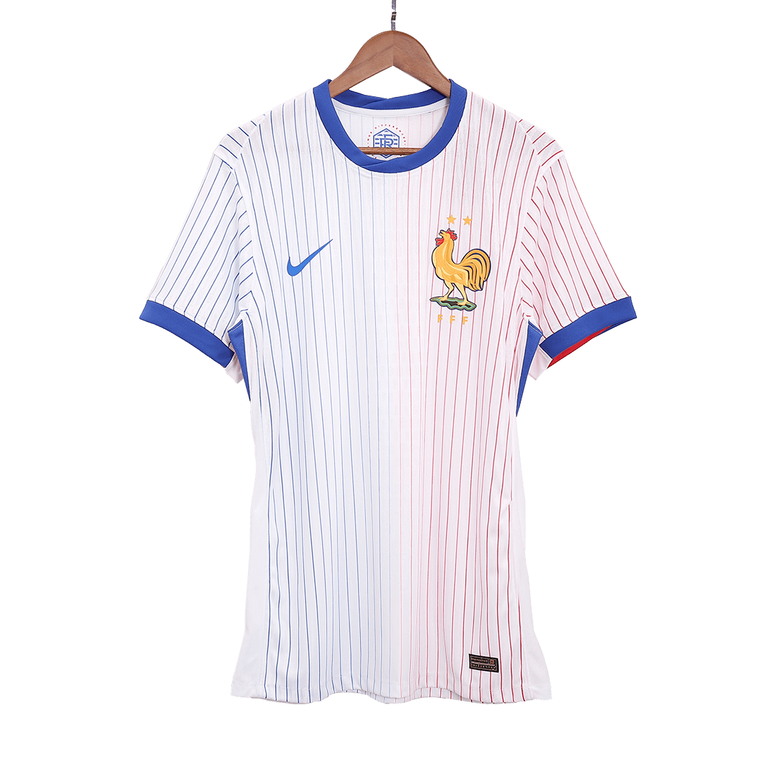 Authentic France Away Soccer Jersey Euro