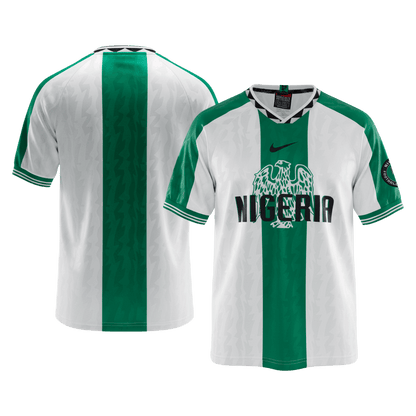 Retro 1996 Nigeria Away Soccer Jersey