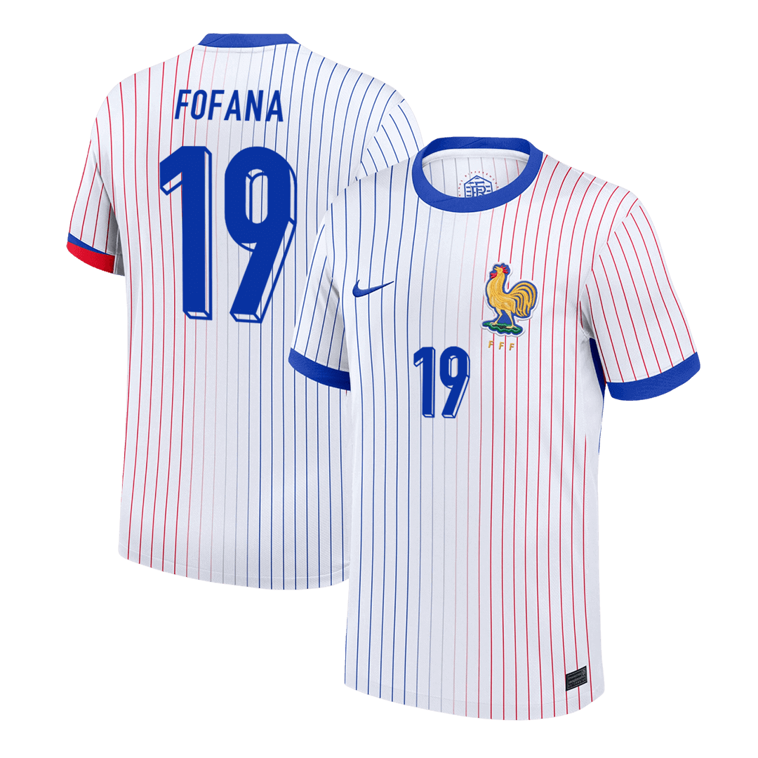 FOFANA #19 France Away Soccer Jersey