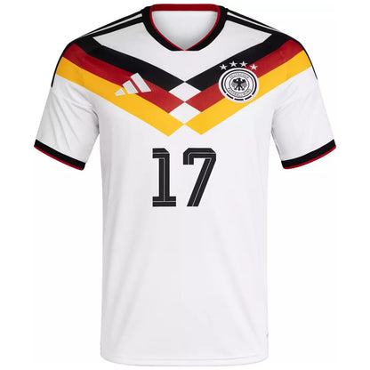 Wirtz #17 Germany Home 2026 World Cup Jersey