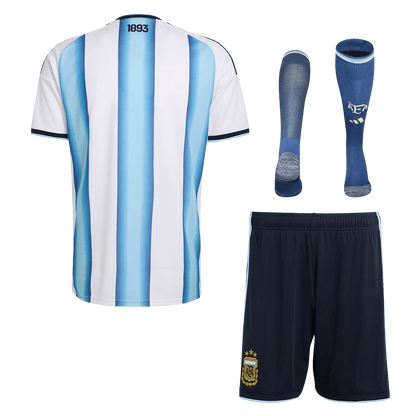 Argentina Home Soccer Jersey Kit(Jersey+Shorts+Socks) 2026
