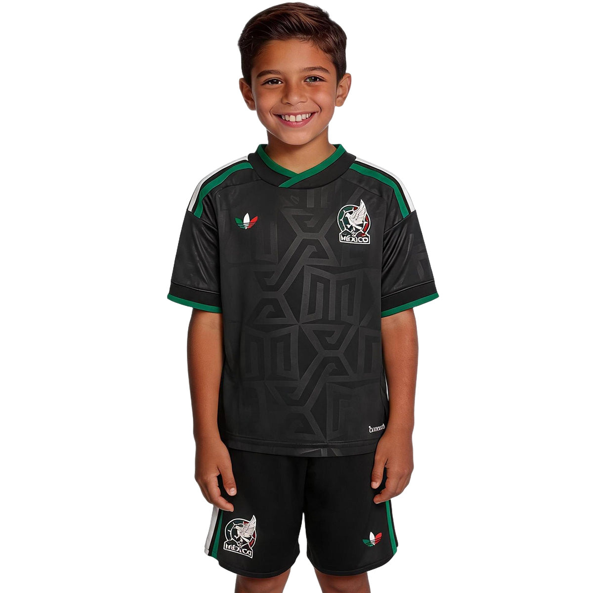 Kids Mexico Third Soccer Kit 2026 World Cup Jersey