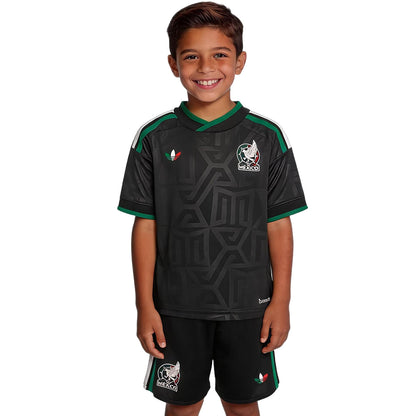 Kids Mexico Third Soccer Kit 2026 World Cup Jersey