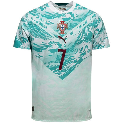 [Authentic] C.RONALDO #7 Portugal Away 2026 World Cup Jersey