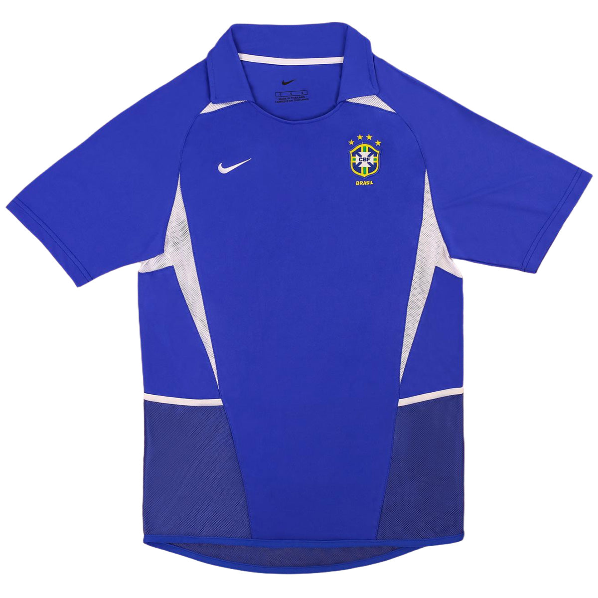 Ronaldo #9 Retro Brazil Away Jersey World Cup 2002
