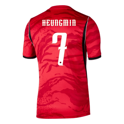 HEUNGMIN #7 South Korea Home Soccer Jersey 2026
