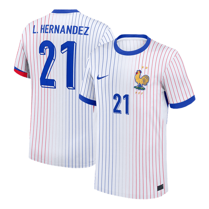 L.HERNANDEZ #21 France Away Jersey