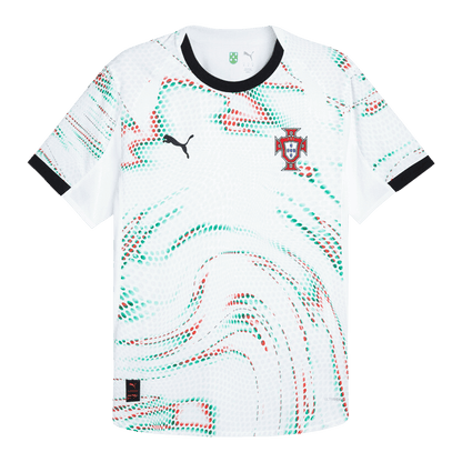Authentic RONALDO #7 Portugal Away Soccer Jersey 2025