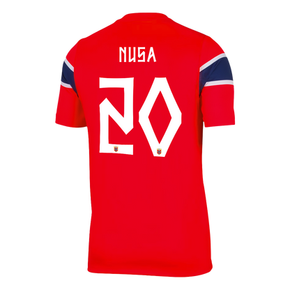 NUSA #20 Norway Home Soccer Jersey 2026