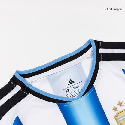 Kids Argentina Home 2026 World Cup Full Soccer Kit