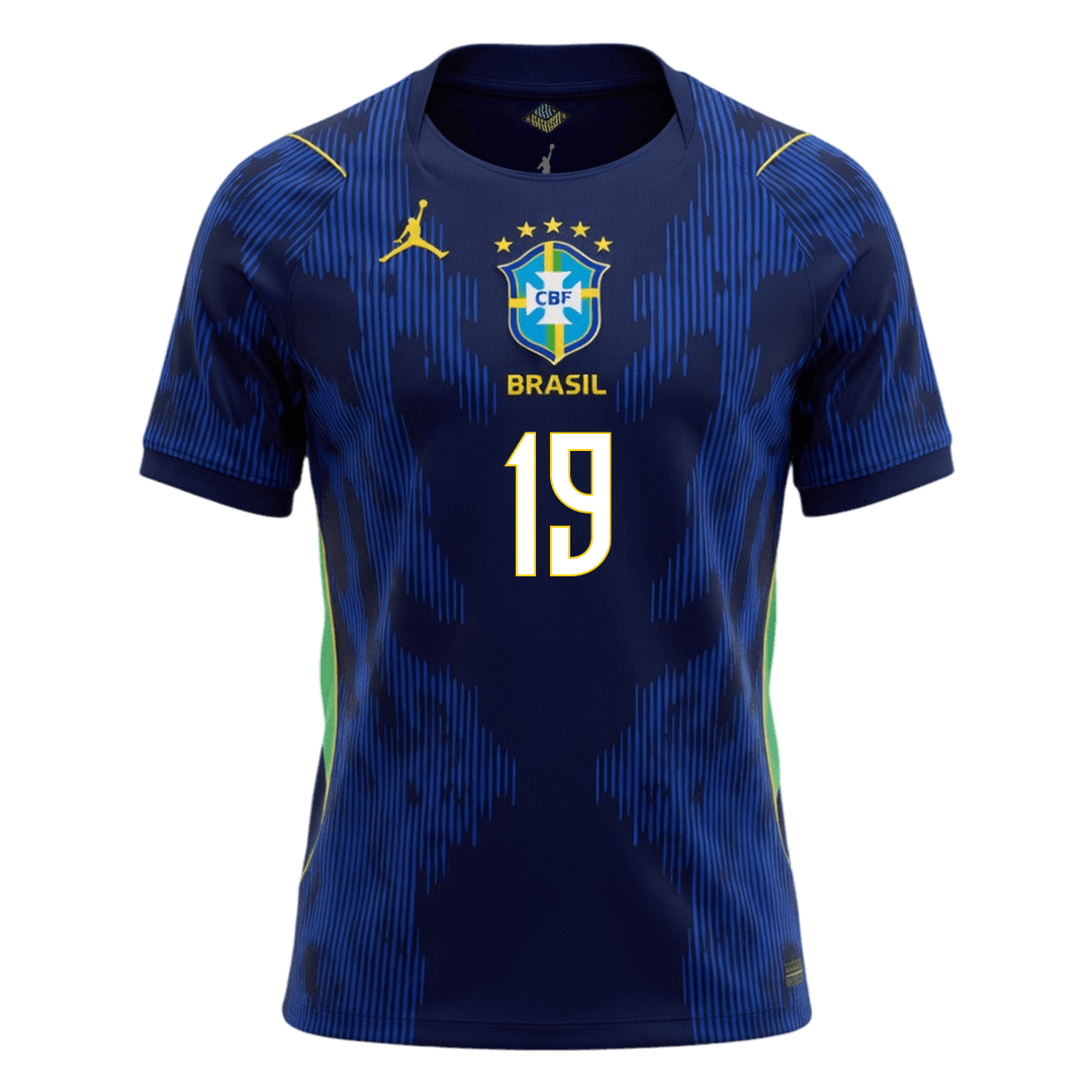 ENDRICK #19 Brazil Away Soccer Jersey 2026