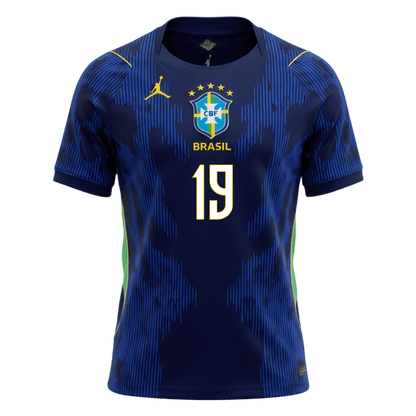 ENDRICK #19 Brazil Away Soccer Jersey 2026