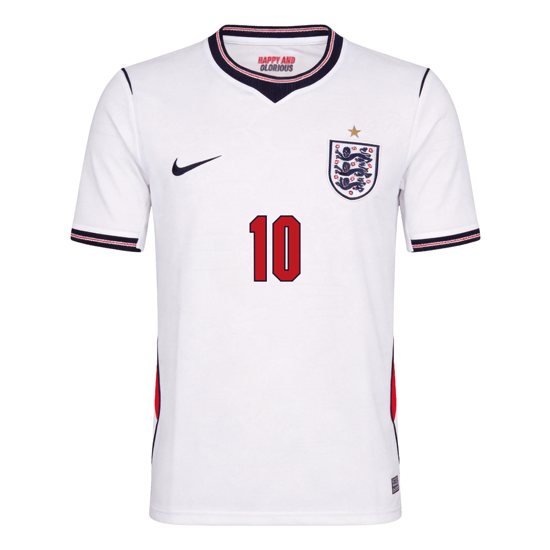 BELLINGHAM #10 England Home Soccer Jersey 2026