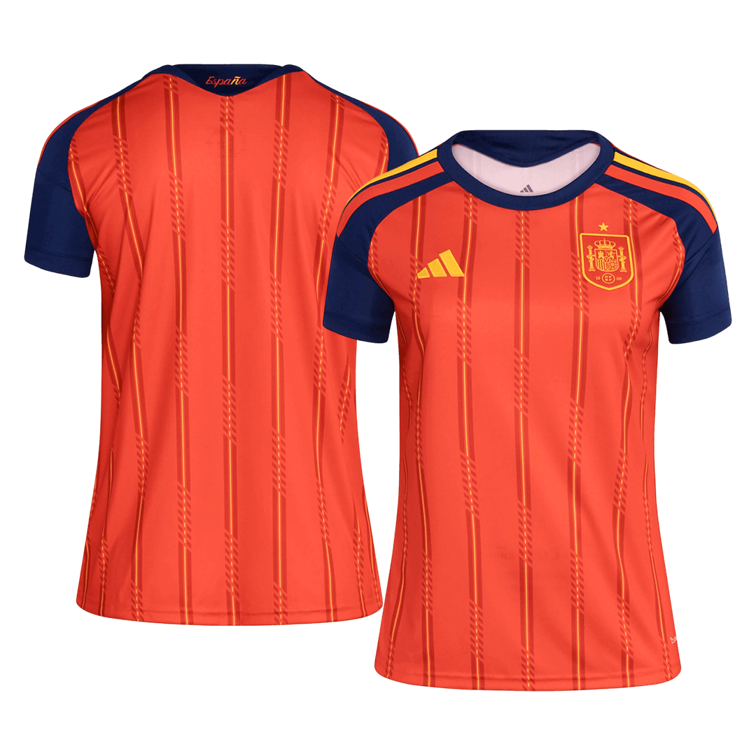 Women's Spain Home Soccer Jersey 2026