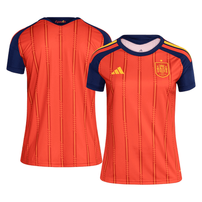 Women's Spain Home Soccer Jersey 2026