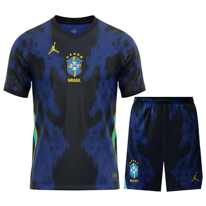 Brazil Away Soccer Kit 2026 World Cup Jersey