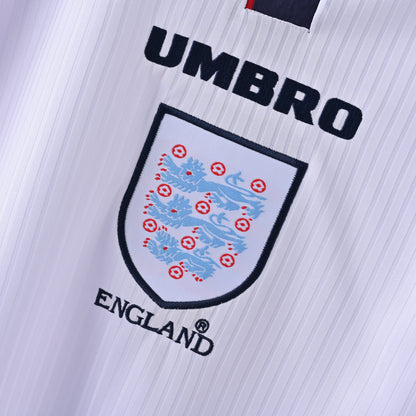 PSG 2001/02 Home Retro Football Shirt - close up details of Navy Nike retro kit