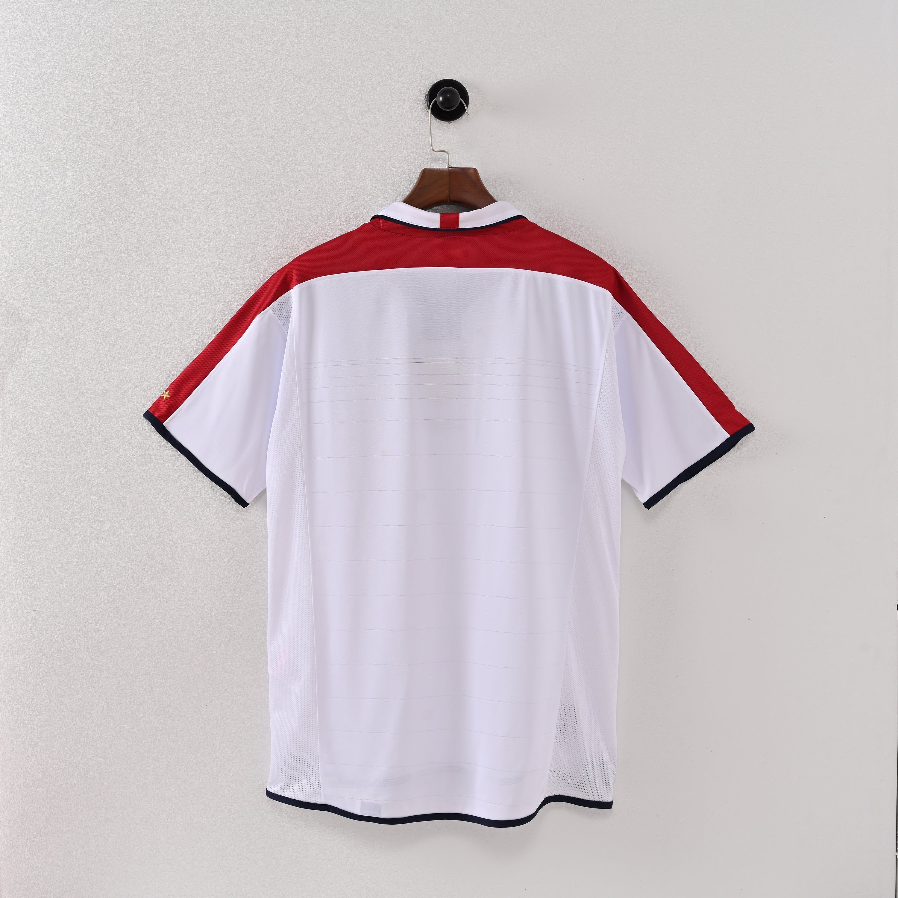 PSG 2001/02 Home Retro Football Shirt - Nike Navy vintage jersey alternate angle
