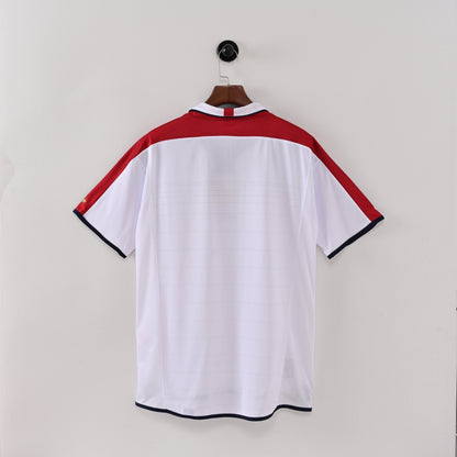 PSG 2001/02 Home Retro Football Shirt - Nike Navy vintage jersey alternate angle