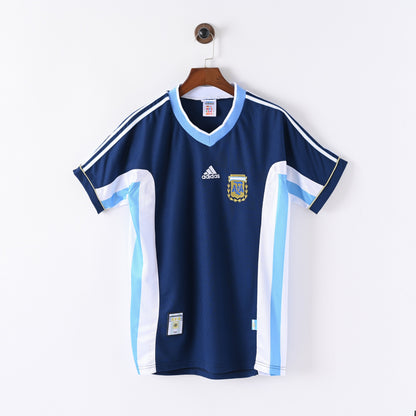 PSG 2001/02 Home Retro Football Shirt - Navy Nike classic football shirt front view