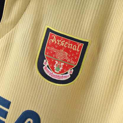 PSG 2001/02 Home Retro Football Shirt - close up details of Navy Nike retro kit
