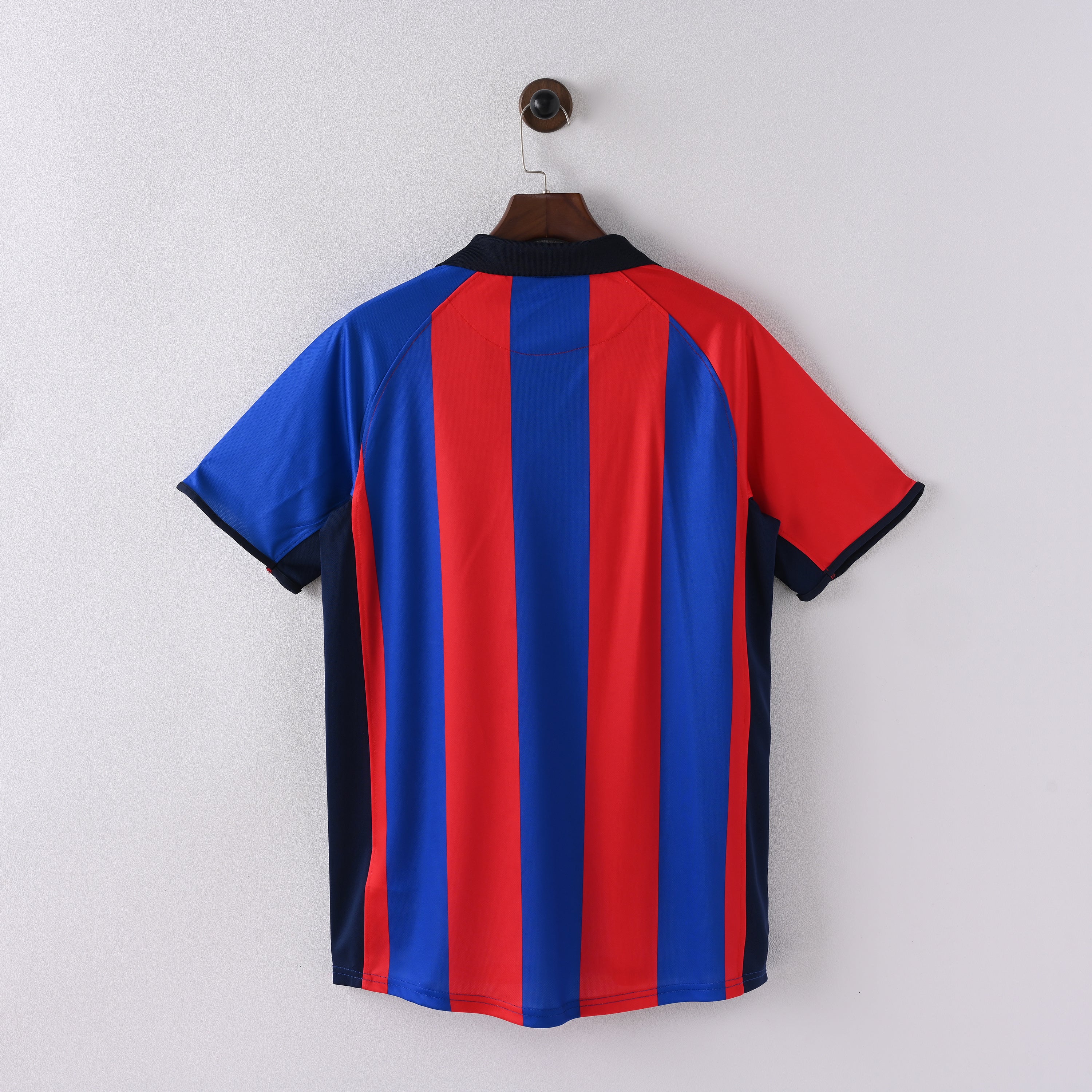 PSG 2001/02 Home Retro Football Shirt - Nike Navy vintage jersey alternate angle