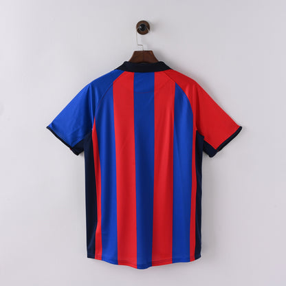 PSG 2001/02 Home Retro Football Shirt - Nike Navy vintage jersey alternate angle