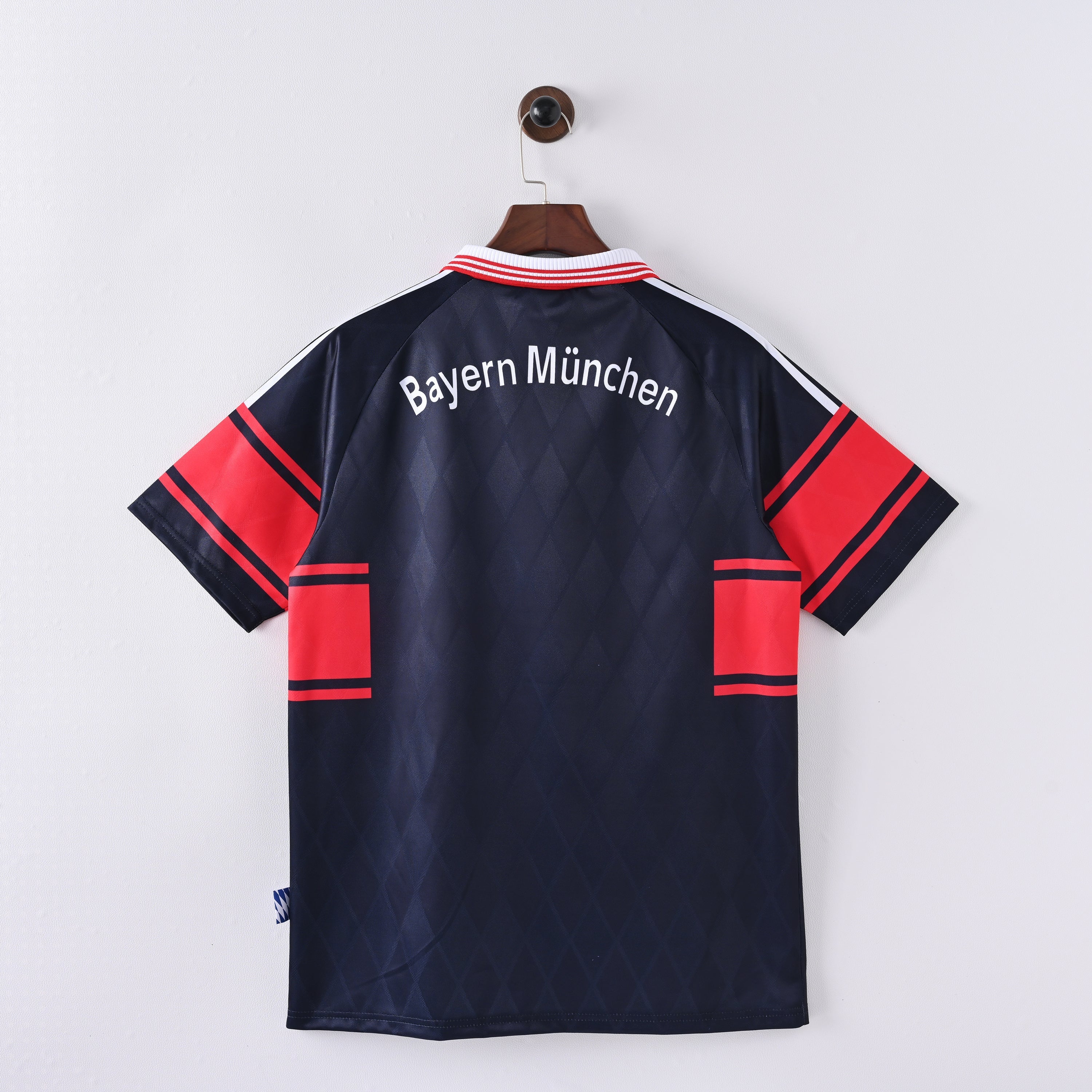 PSG 2001/02 Home Retro Football Shirt - Nike Navy vintage jersey alternate angle