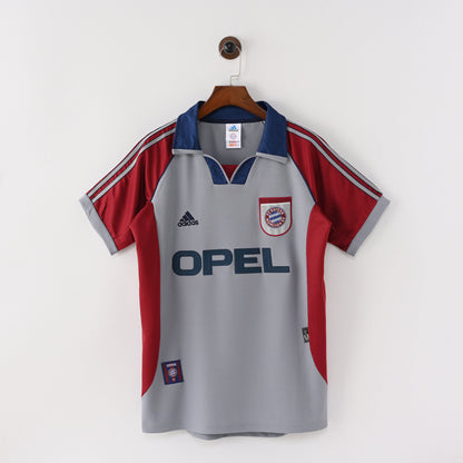 PSG 2001/02 Home Retro Football Shirt - Navy Nike classic football shirt front view