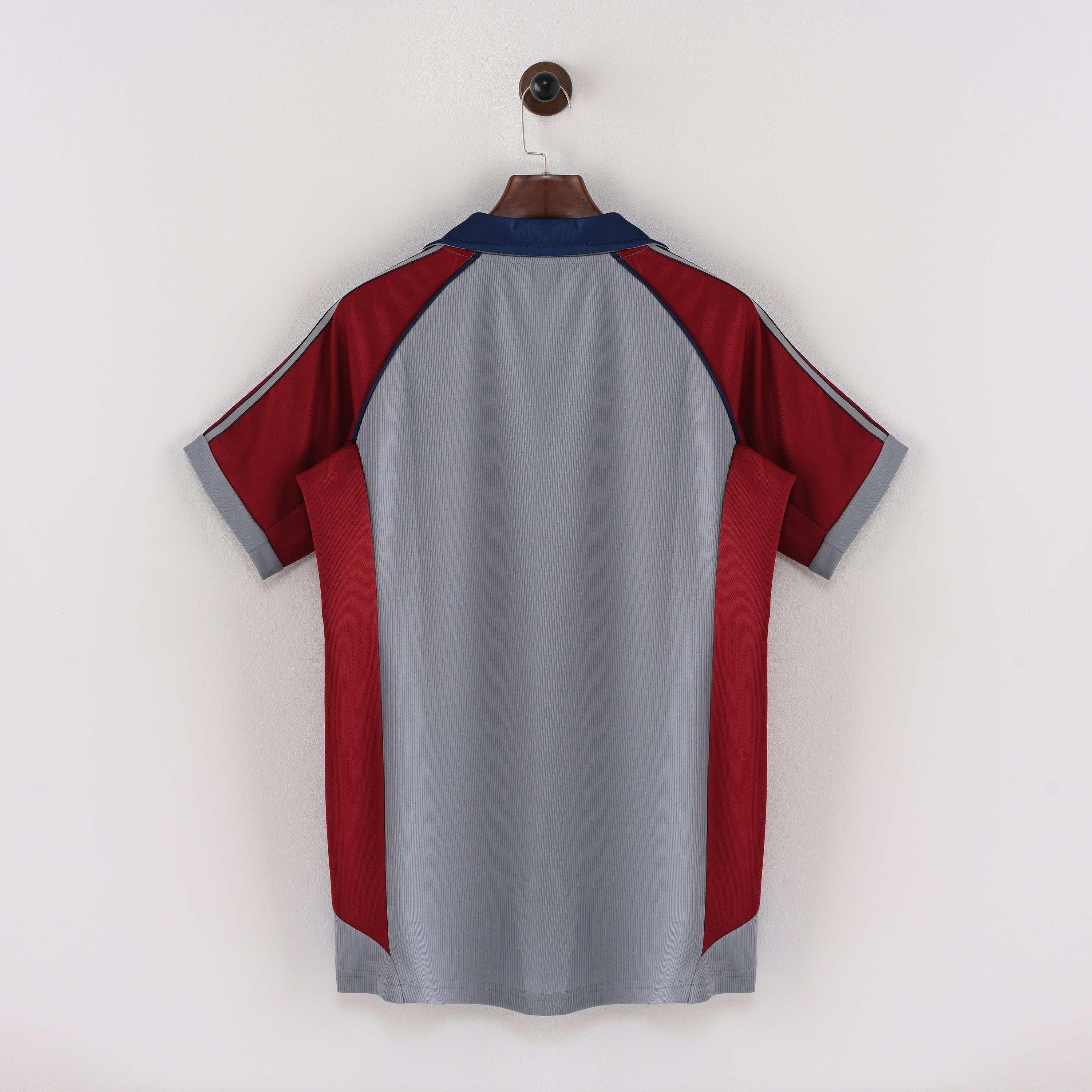 PSG 2001/02 Home Retro Football Shirt - Nike Navy vintage jersey alternate angle
