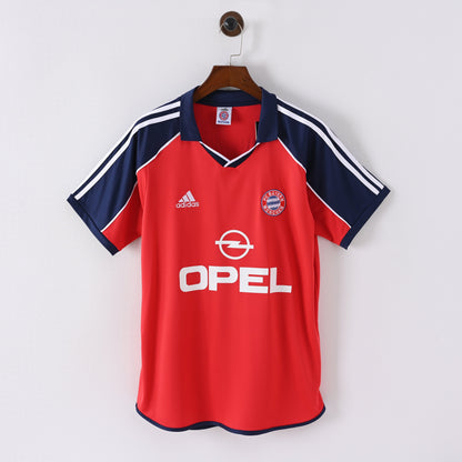 PSG 2001/02 Home Retro Football Shirt - Navy Nike classic football shirt front view