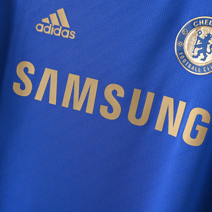 PSG 2001/02 Home Retro Football Shirt - close up details of Navy Nike retro kit