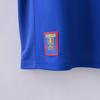 PSG 2001/02 Home Retro Football Shirt - Navy classic soccer jersey by Nike side or back view