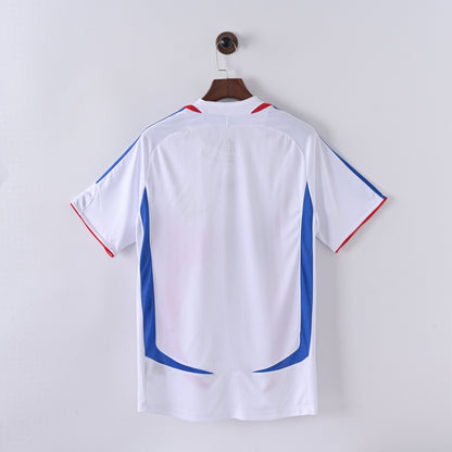 PSG 2001/02 Home Retro Football Shirt - close up details of Navy Nike retro kit
