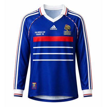 PSG 2001/02 Home Retro Football Shirt - Navy Nike classic football shirt front view