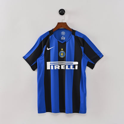 PSG 2001/02 Home Retro Football Shirt - Navy Nike classic football shirt front view