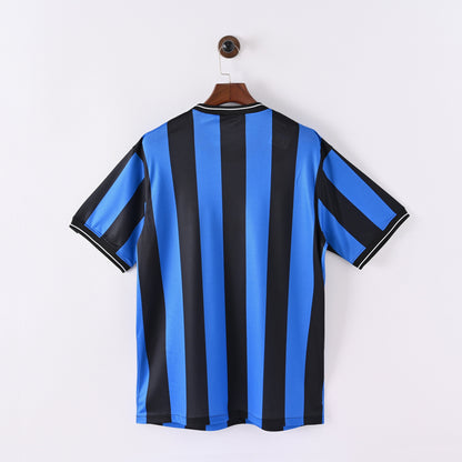 PSG 2001/02 Home Retro Football Shirt - Nike Navy vintage jersey alternate angle