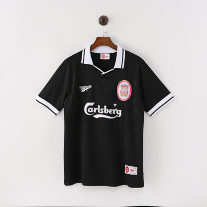 PSG 2001/02 Home Retro Football Shirt - Navy Nike classic football shirt front view