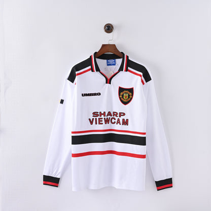 PSG 2001/02 Home Retro Football Shirt - Navy Nike classic football shirt front view