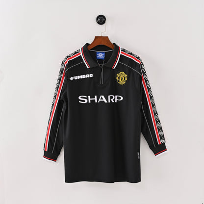 PSG 2001/02 Home Retro Football Shirt - Navy Nike classic football shirt front view