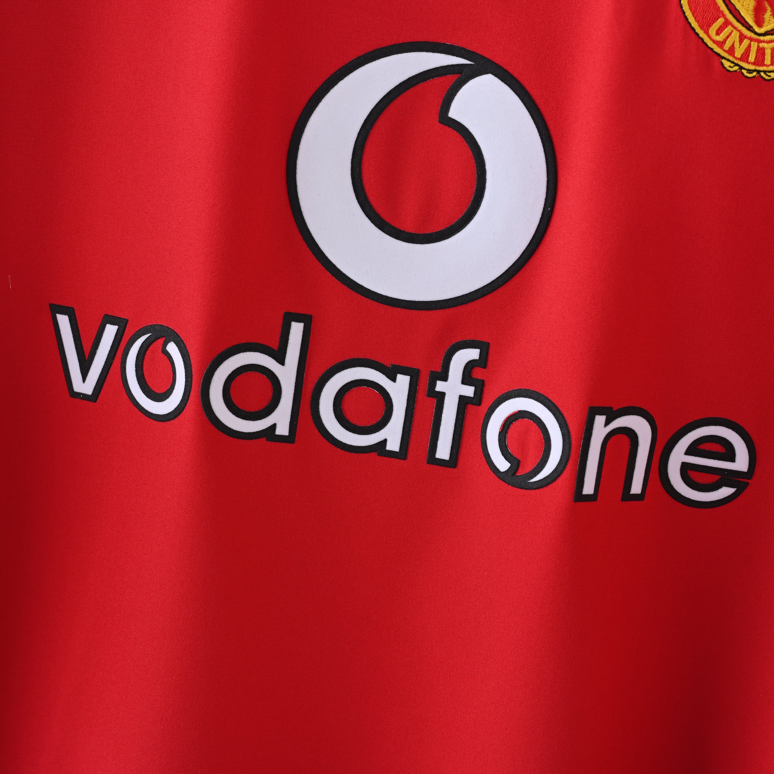 PSG 2001/02 Home Retro Football Shirt - close up details of Navy Nike retro kit
