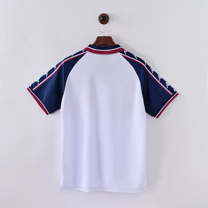 PSG 2001/02 Home Retro Football Shirt - Nike Navy vintage jersey alternate angle
