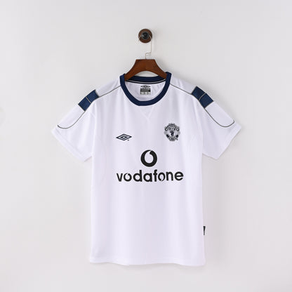 PSG 2001/02 Home Retro Football Shirt - Navy Nike classic football shirt front view