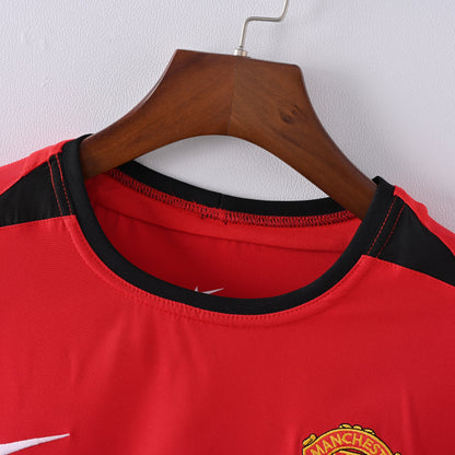 PSG 2001/02 Home Retro Football Shirt - close up details of Navy Nike retro kit